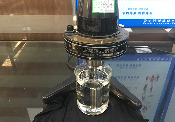 Prueba de viscosidad del aceite BOTP