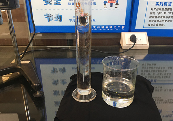 Prueba de densidad de aceite BOTP